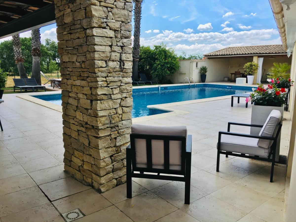 La Villa Mediterranee Wellness Spa Piscine Saint-Drezery Экстерьер фото